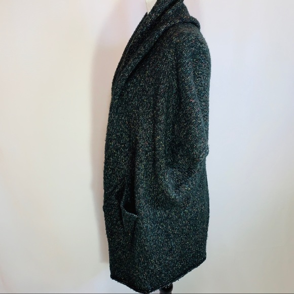 Urban Behaviour Grey Open Front Sweater - Picture 5 of 8